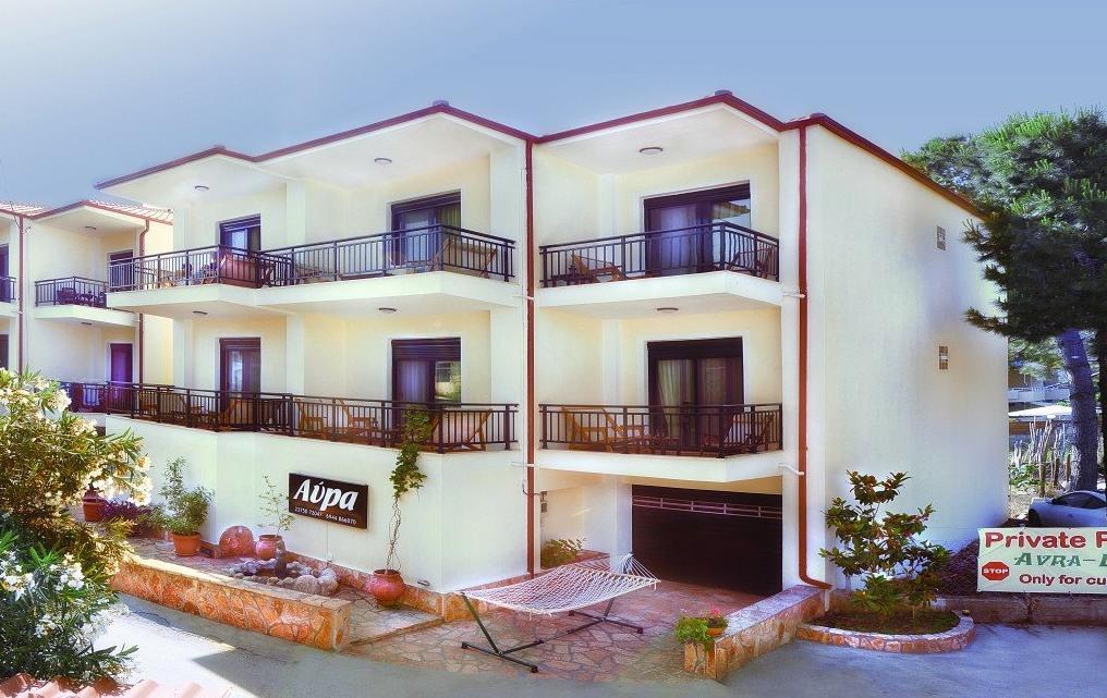 Avra Apartments Néos Marmarás Exterior foto