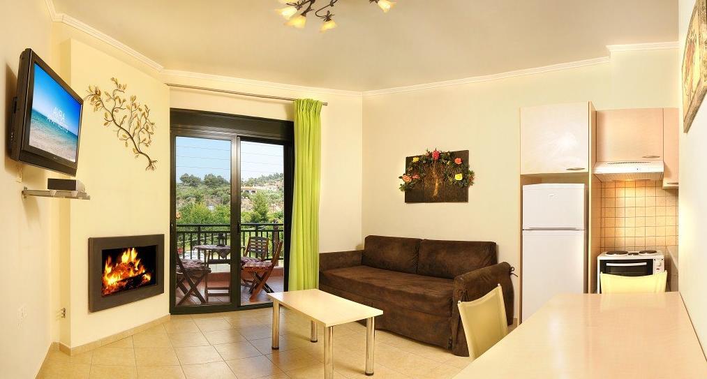 Avra Apartments Néos Marmarás Exterior foto